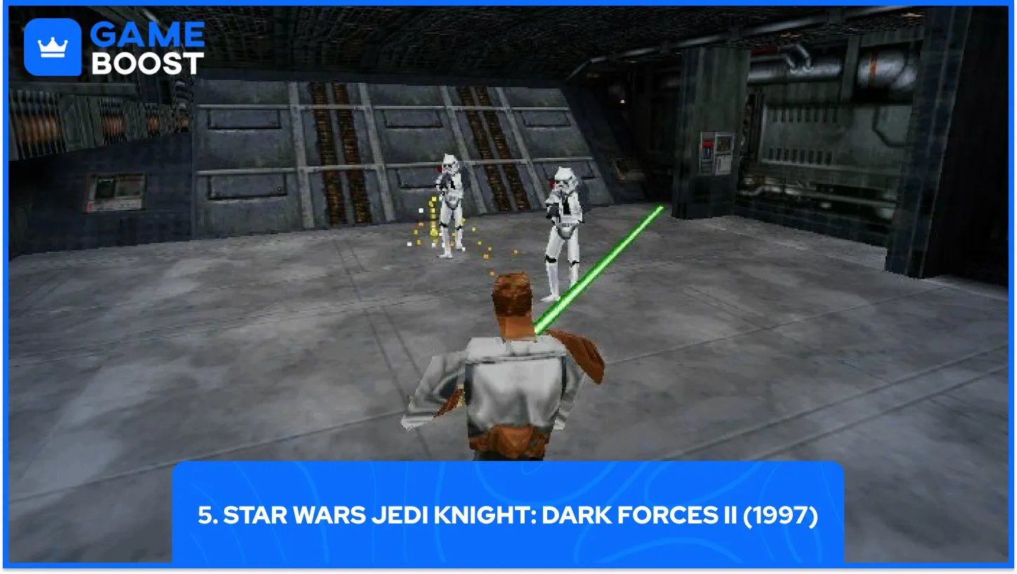 5. Star Wars Jedi Knight: Dark Forces II (1997)