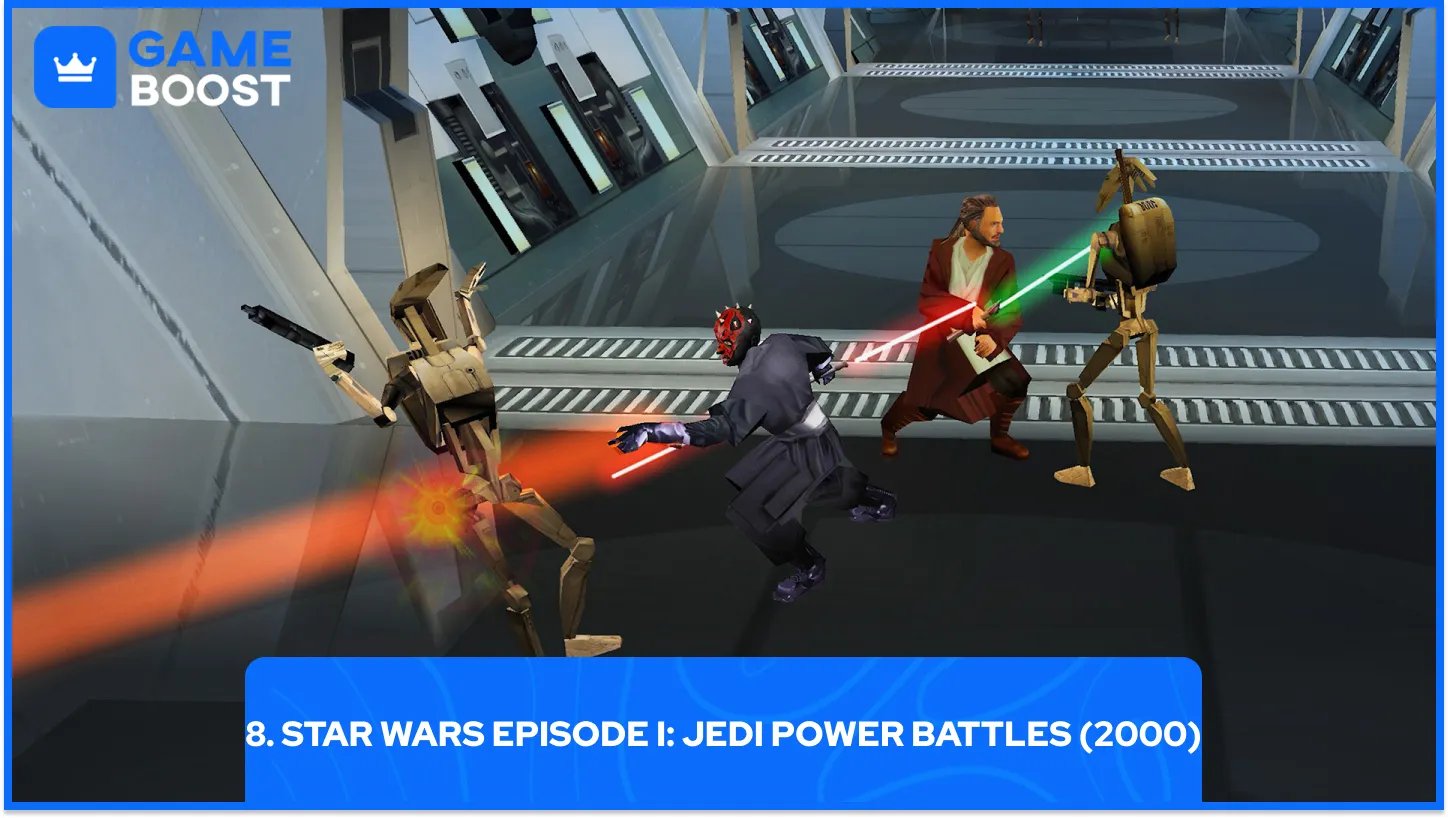 8. Star Wars Episode I: Jedi Power Battles (2000)