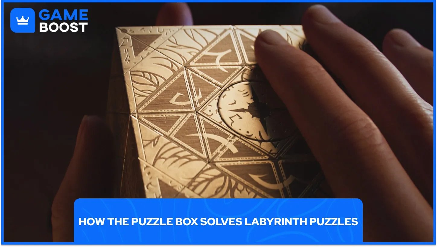 Wie die Puzzlebox Labyrinth-Rätsel löst