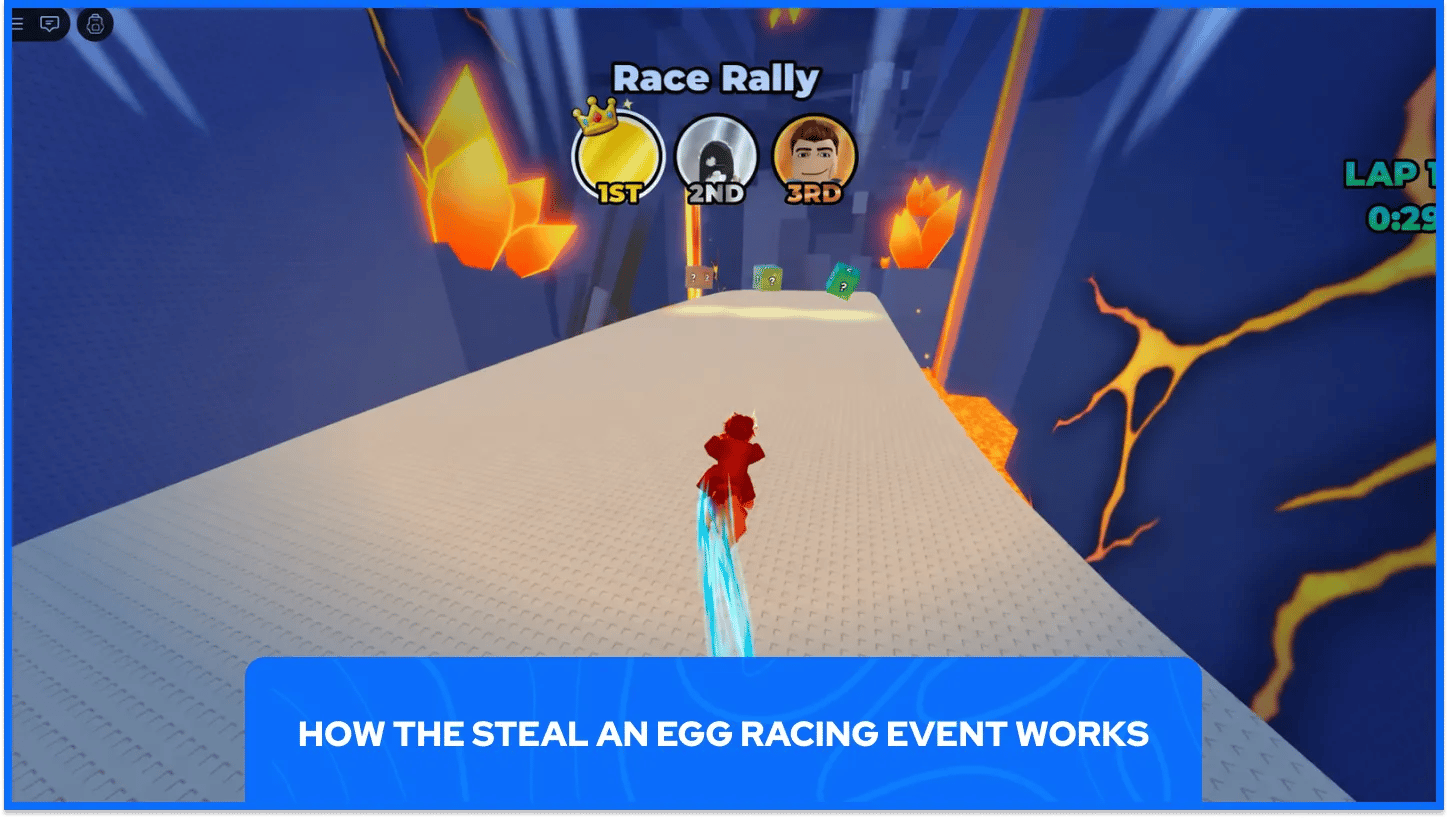  Steal An Egg Racing Event