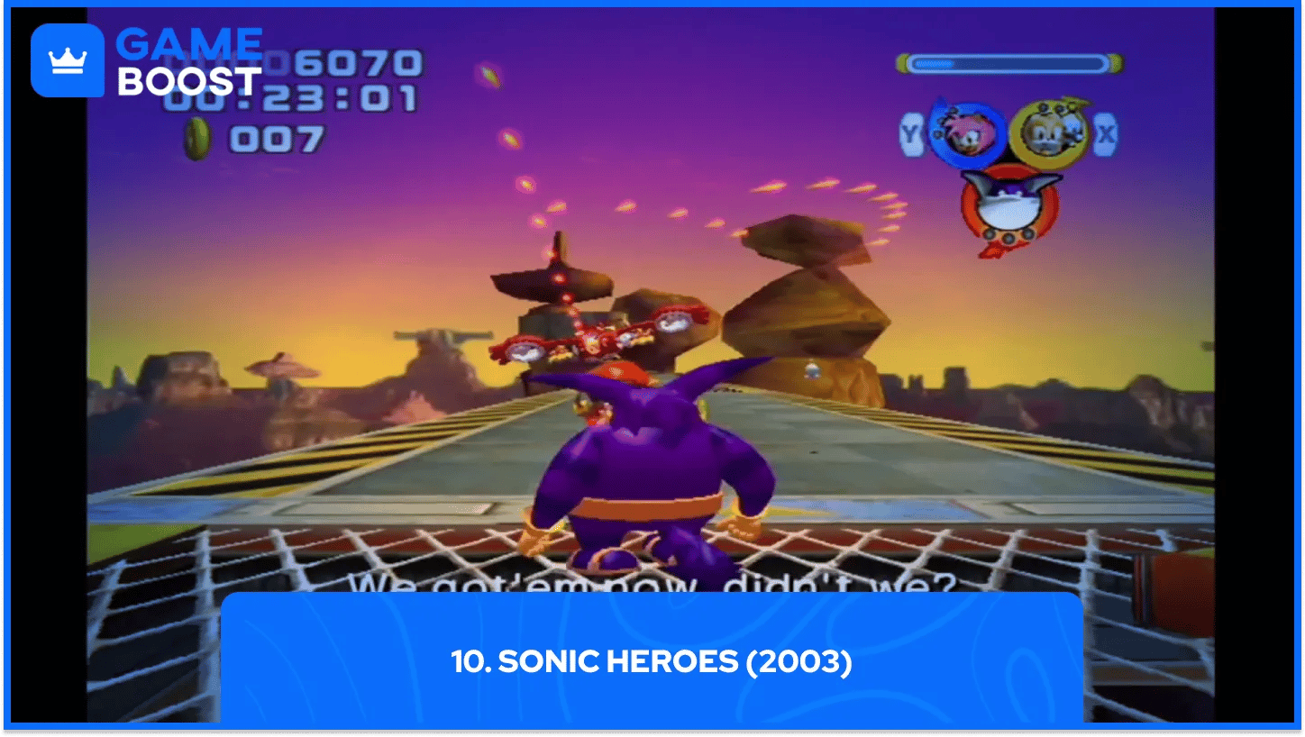 10. Sonic Heroes (2003)