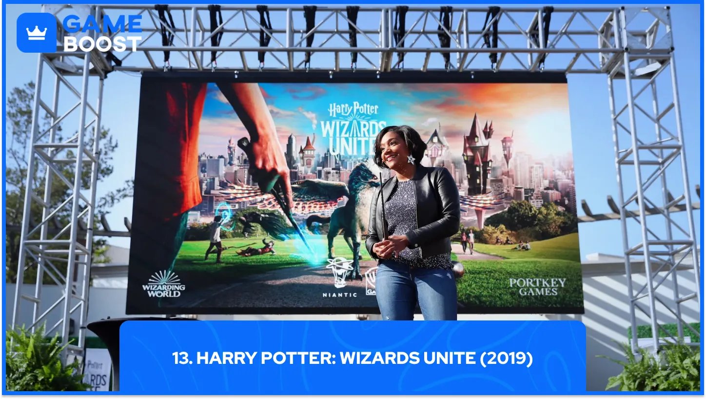 13. Harry Potter: Wizards Unite (2019)