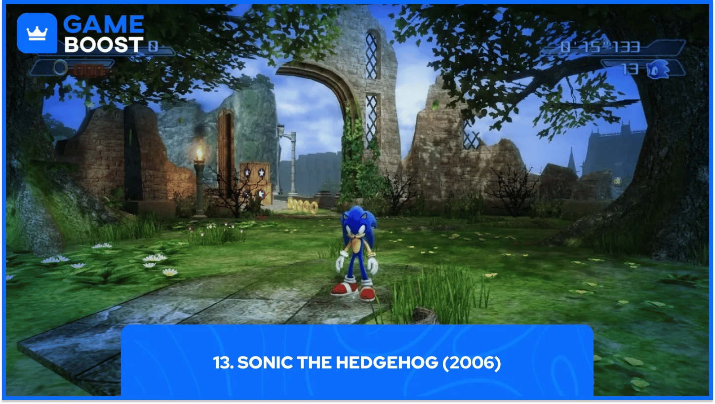 13. Sonic the Hedgehog (2006)