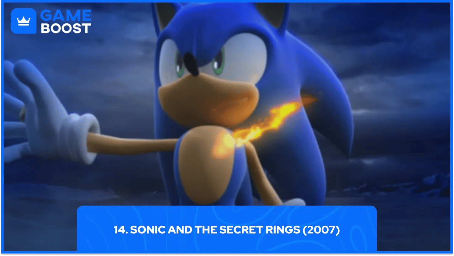 14. Sonic and the Secret Rings (2007)