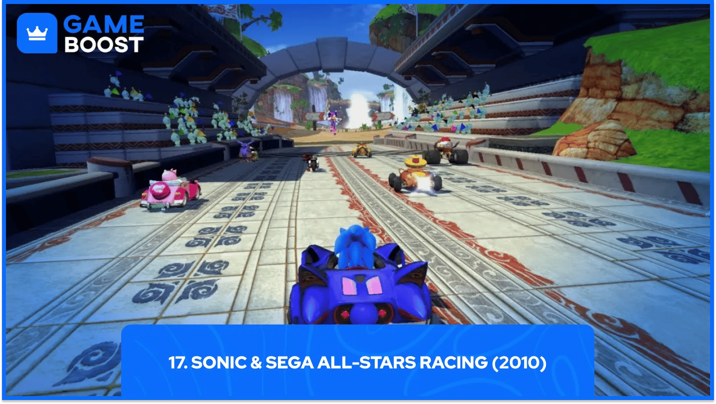 17. Sonic & Sega All-Stars Racing (2010)