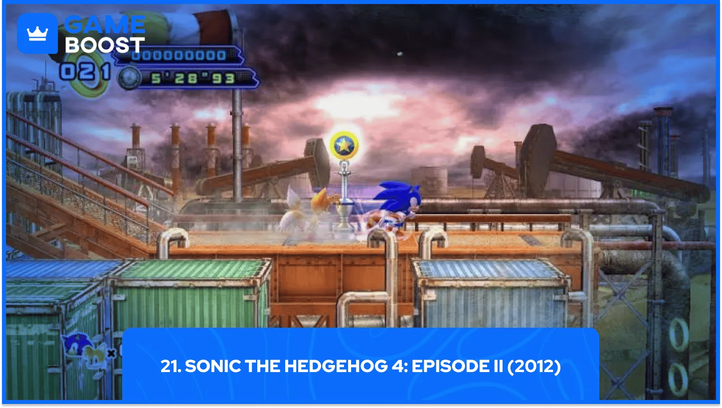21. Sonic the Hedgehog 4: Episode II (2012)