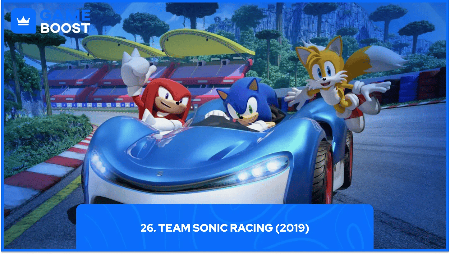 26. Team Sonic Racing (2019)