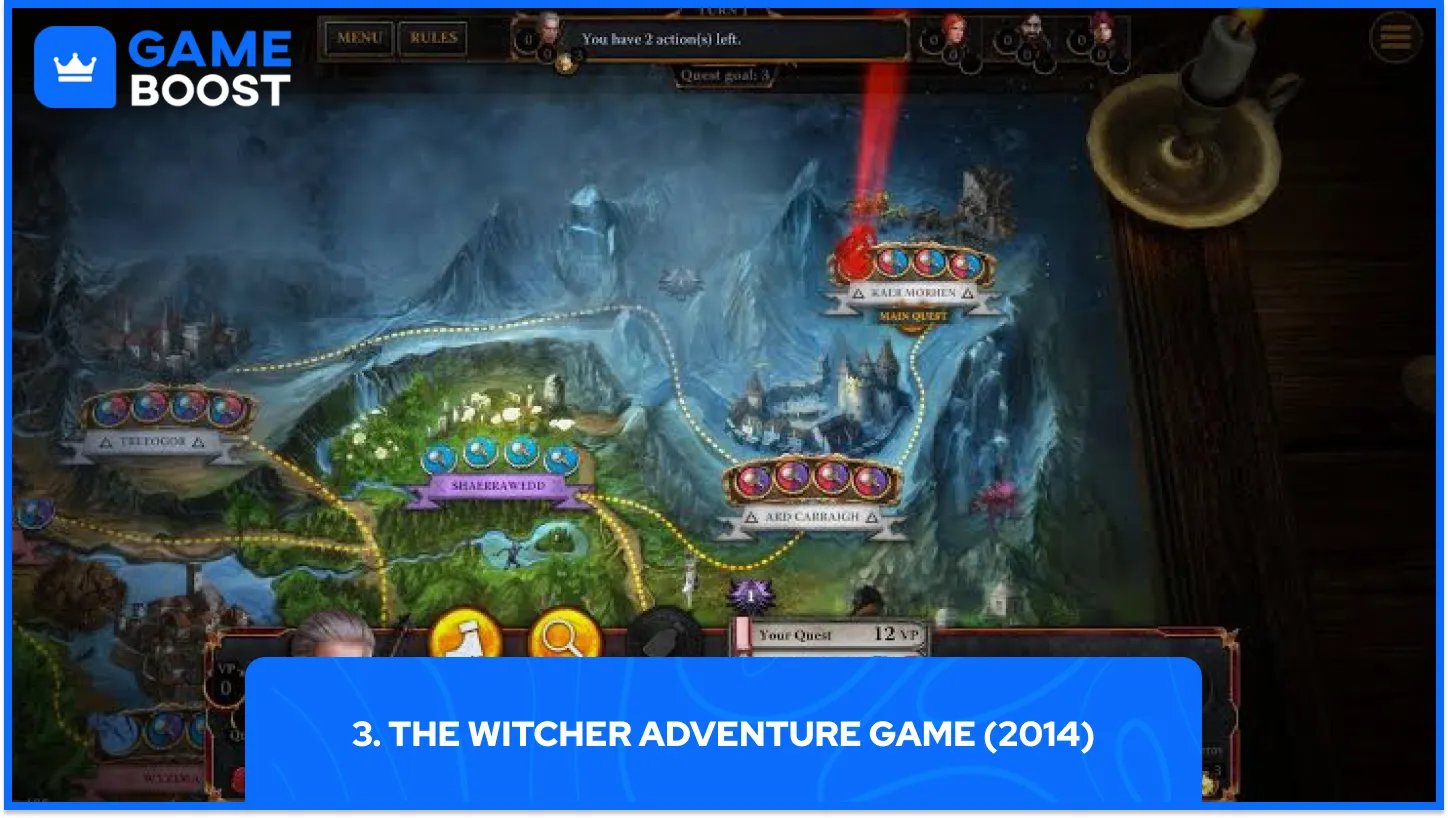 3. The Witcher Adventure Game (2014)