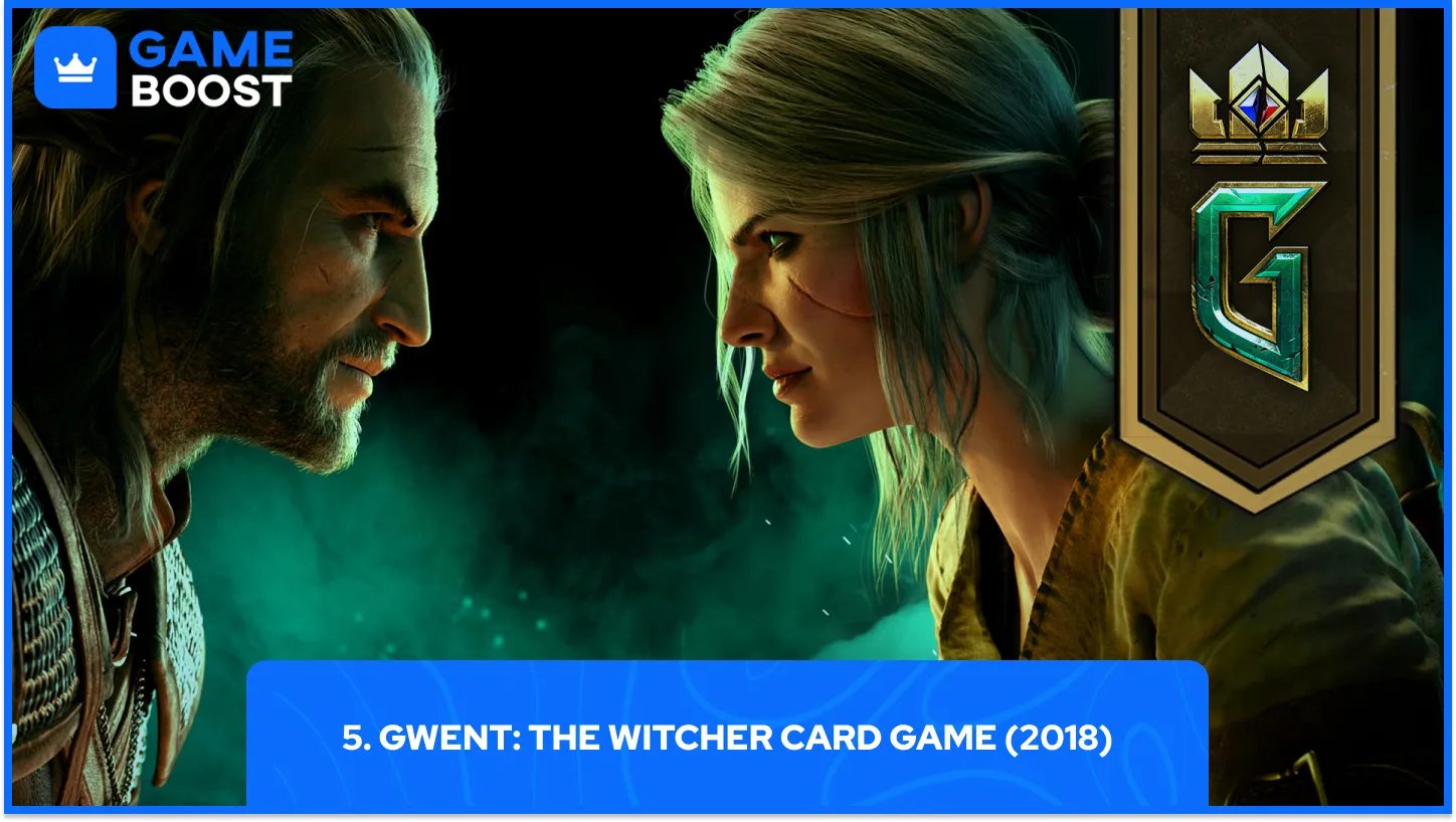 5. Gwent: The Witcher Card Game (2018)