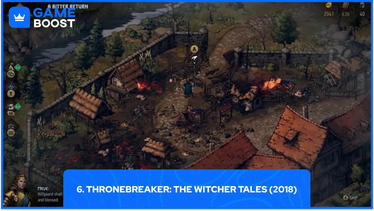 6. Thronebreaker: The Witcher Tales (2018)