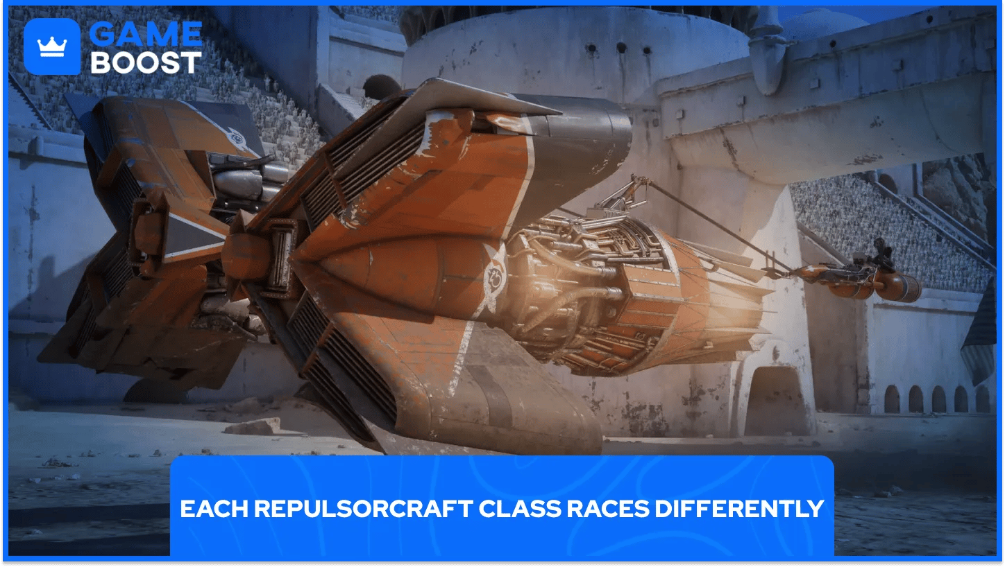 Each Repulsorcraft Class Races Differently