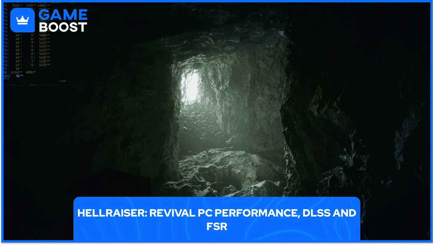 Hellraiser: Revival – Performanță pe PC, DLSS și FSR