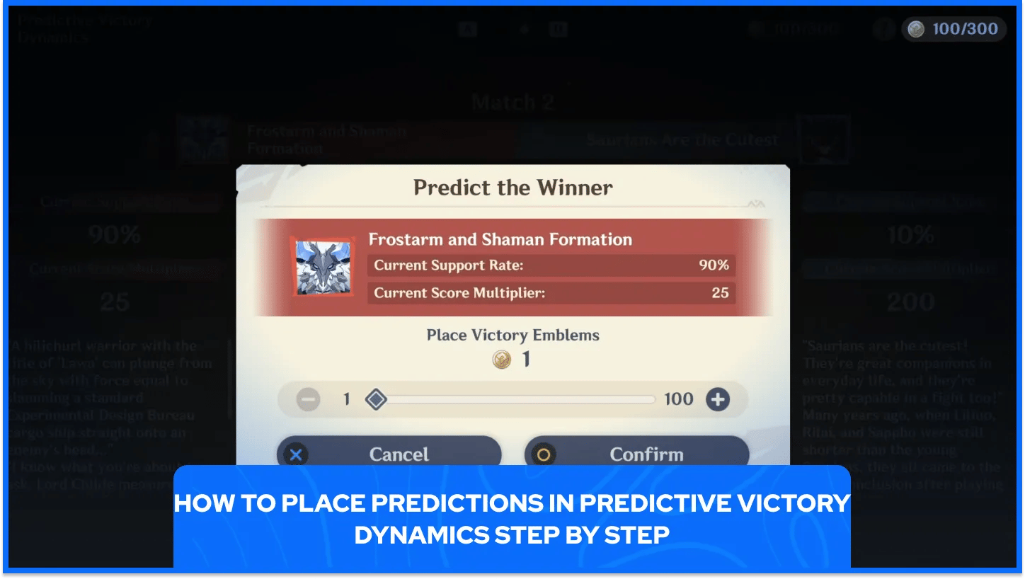 Afgivelse af forudsigelser i Predictive Victory Dynamics
