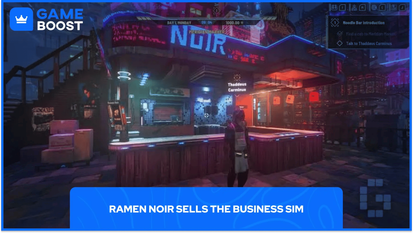 Ramen Noir Sells The Business Sim