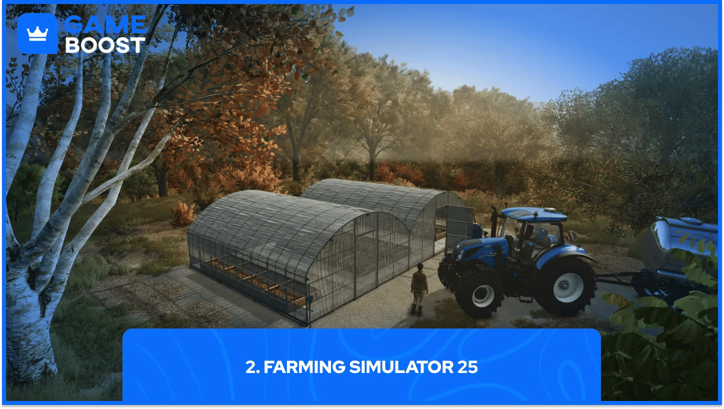 gameplay ng Farming Simulator 25
