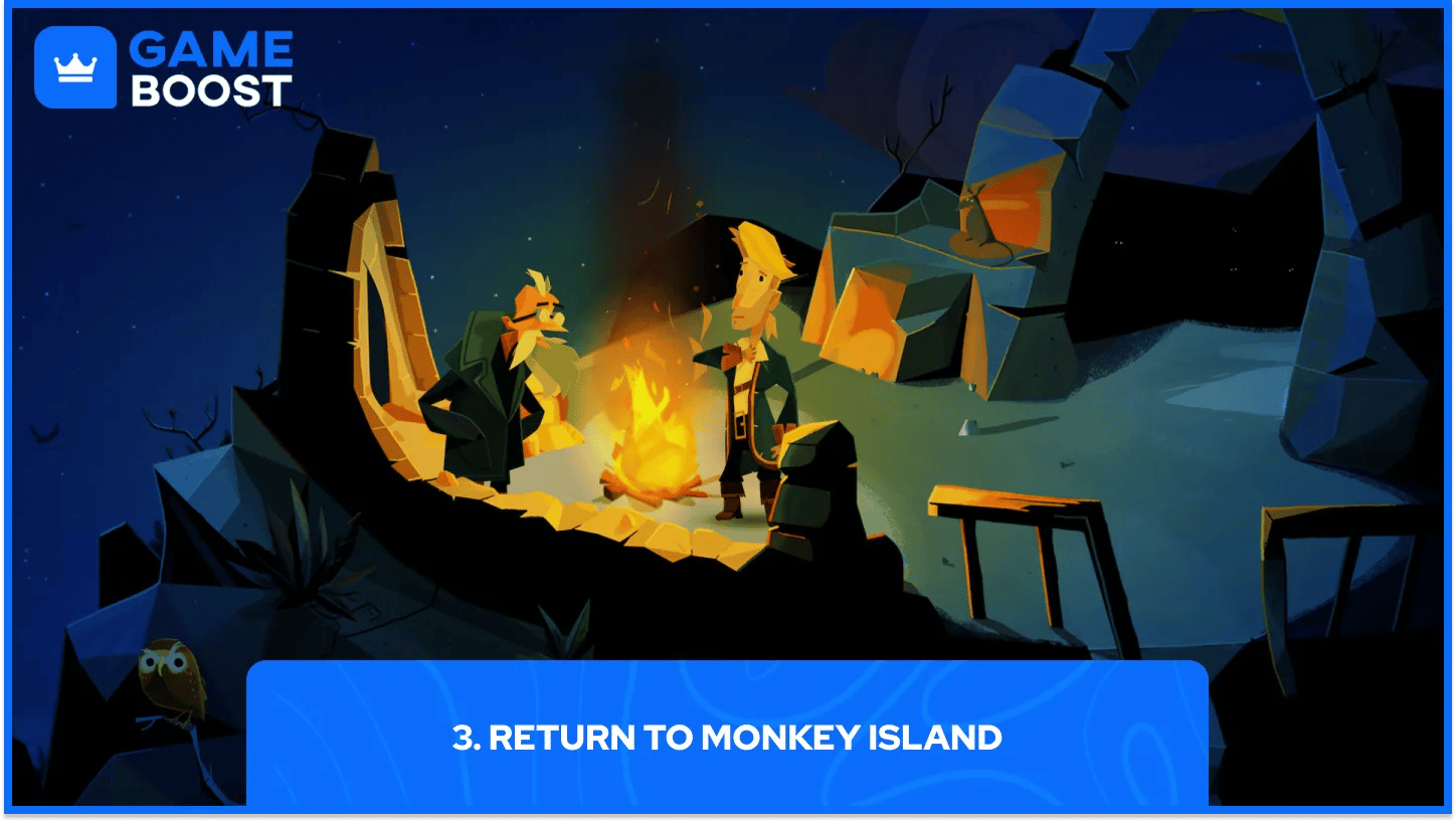 return to monkey island gameplay