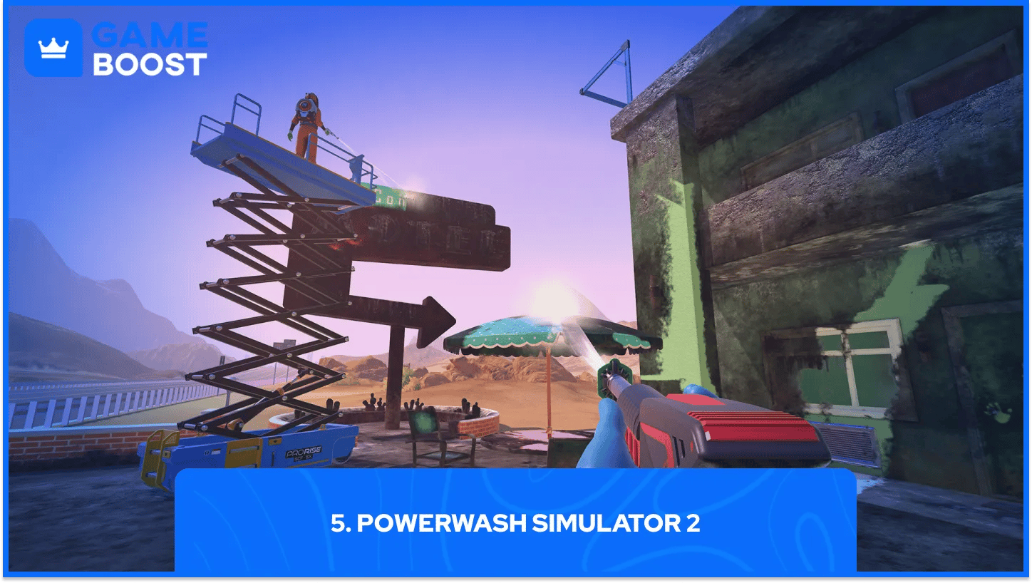 gameplay ng PowerWash Simulator 2