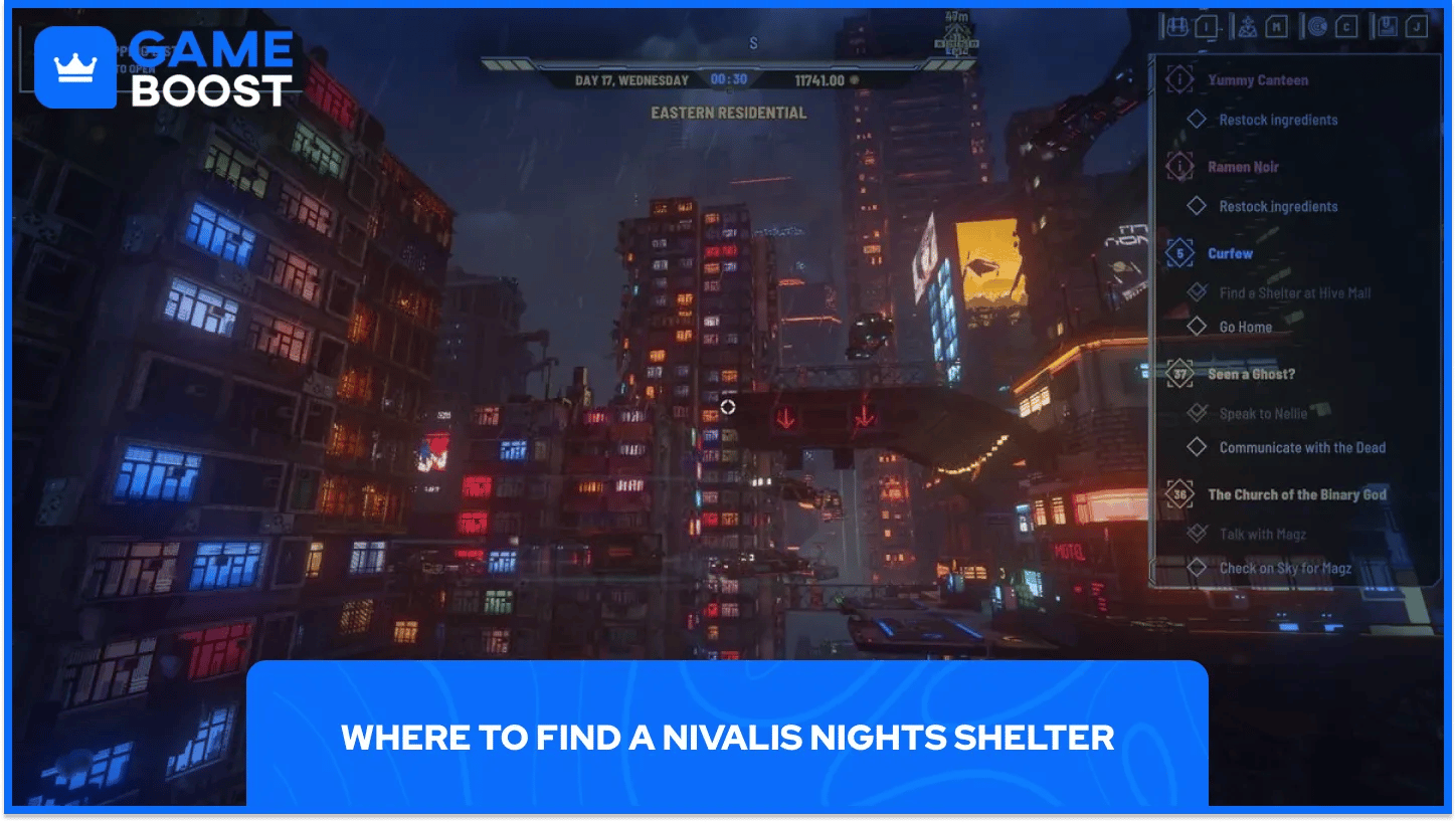 Hvor finner du et Nivalis Nights-tilfluktssted