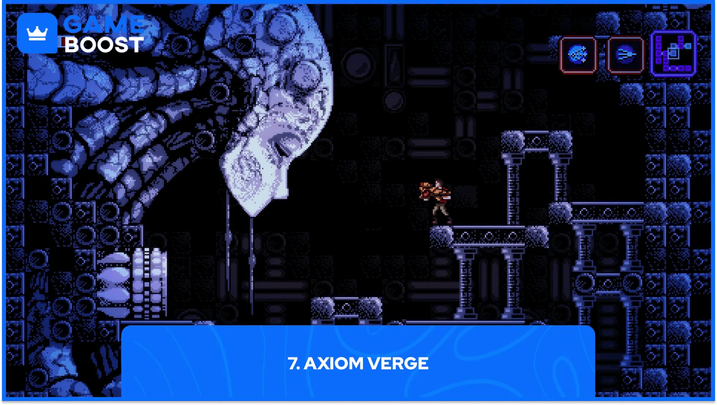 Axiom Verge Gameplay