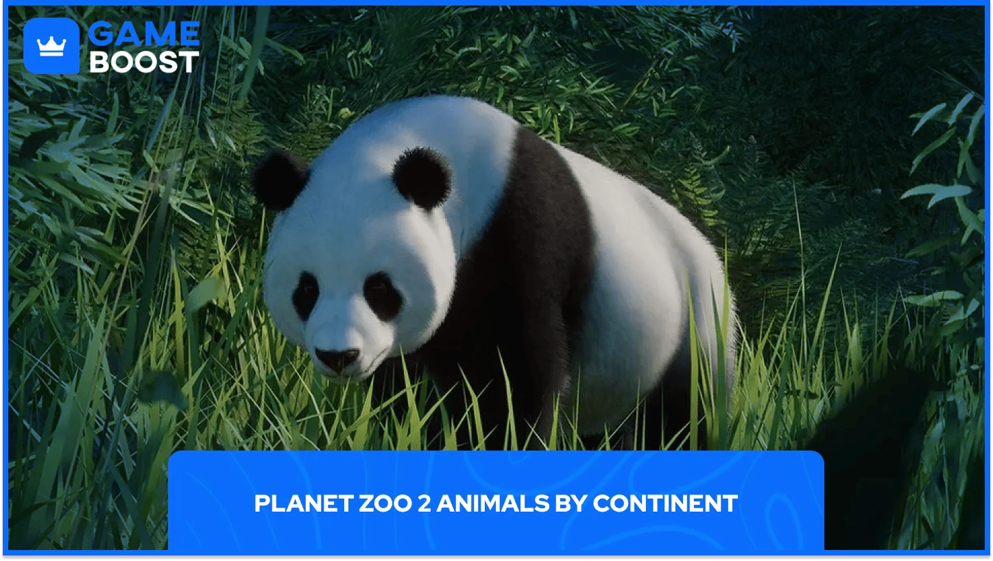 Planet Zoo 2:n eläimet maanosittain