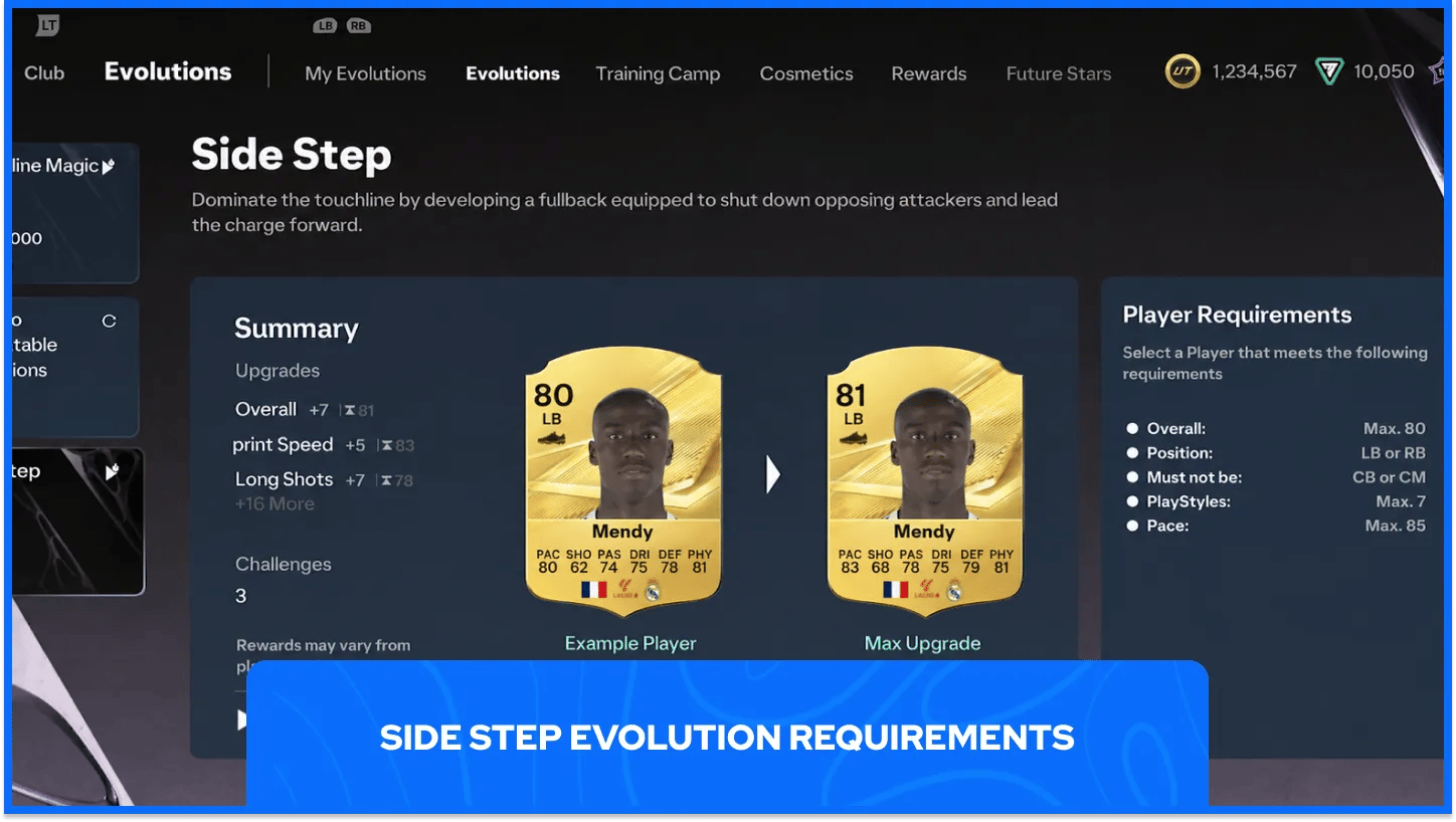 FC 27 Side Step Evolution