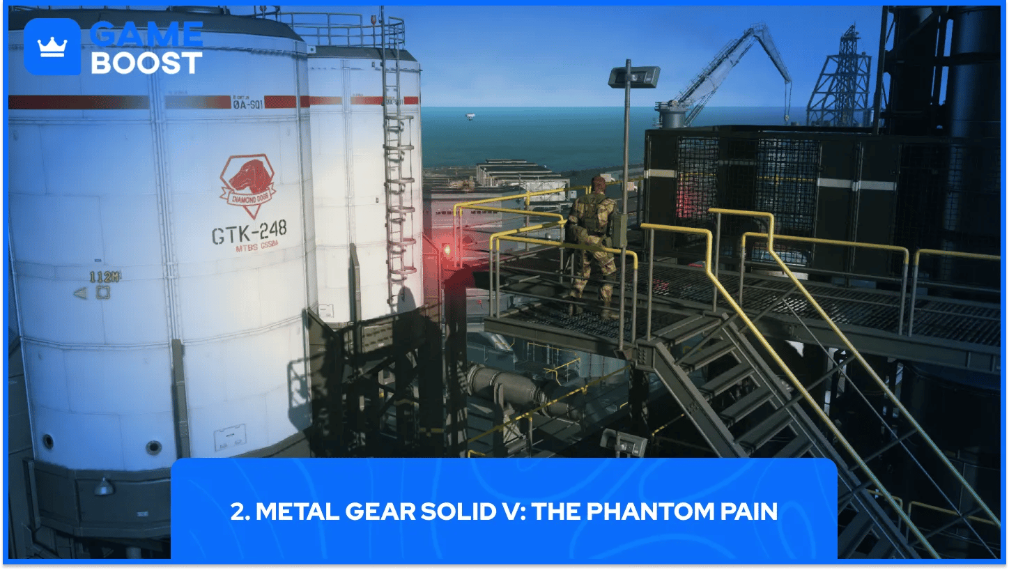 metal gear solid 5: the phantom pain gameplay