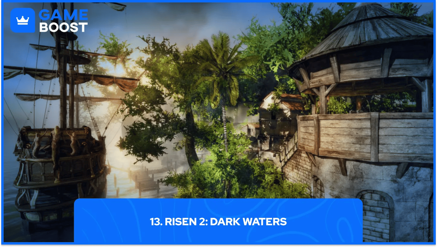 Risen 2: Dark Waters-gameplay