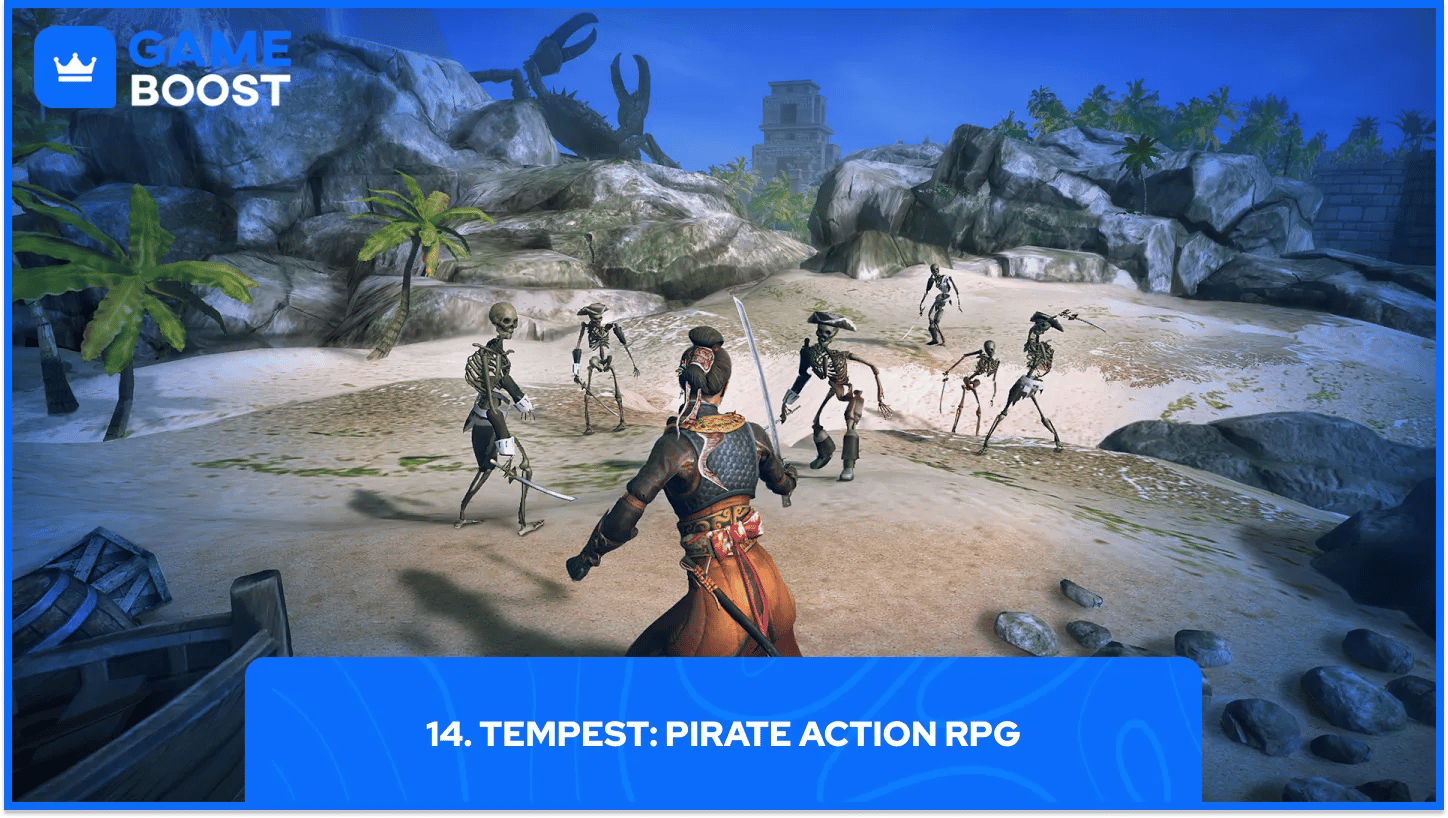 Tempest: Pirate Action RPG-gameplay