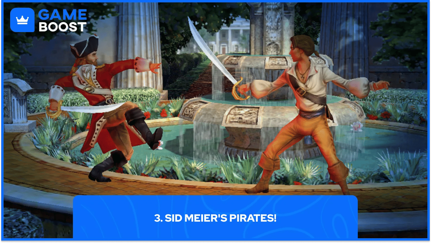 Sid Meier's Pirates!-gameplay