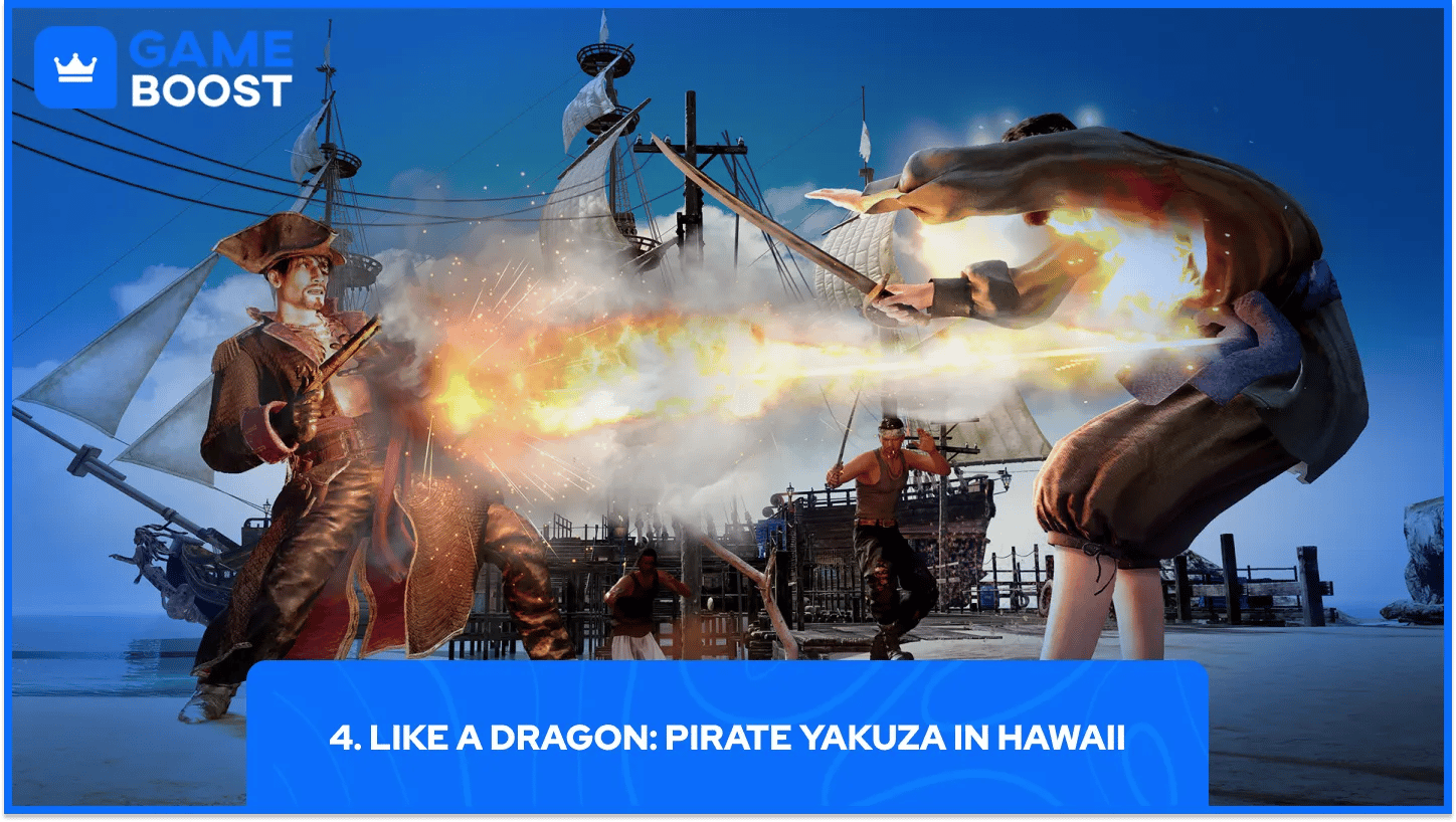Like a Dragon: Pirate Yakuza in Hawaii-gameplay