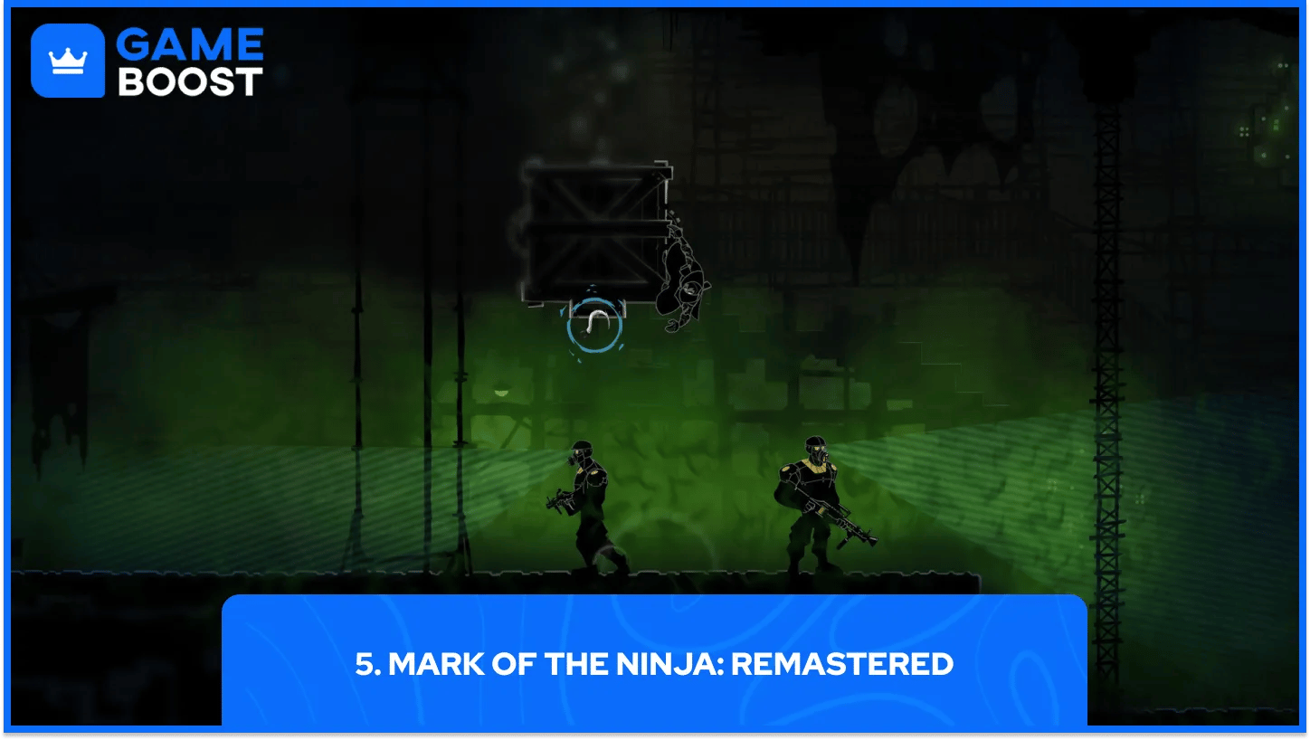 mark of the ninja: remastered gameplay