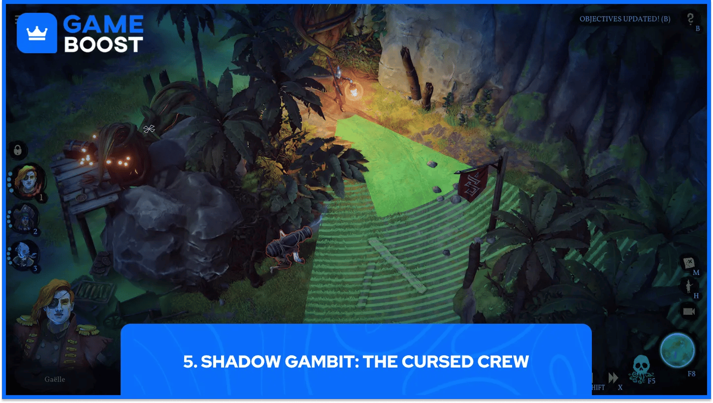 Shadow Gambit: The Cursed Crew-gameplay