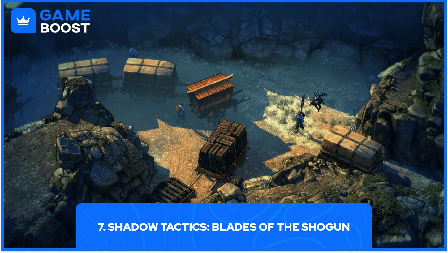shadow tactics: blades of the shogun gameplay