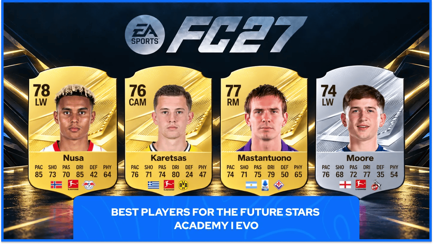 Best Players for the Future Stars Academy I EVO