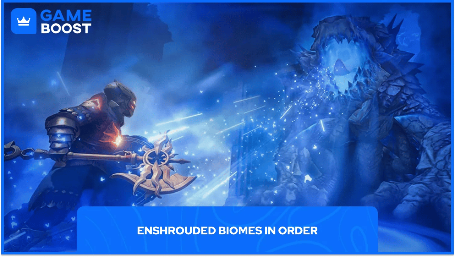 Enshrouded Biomes in Order