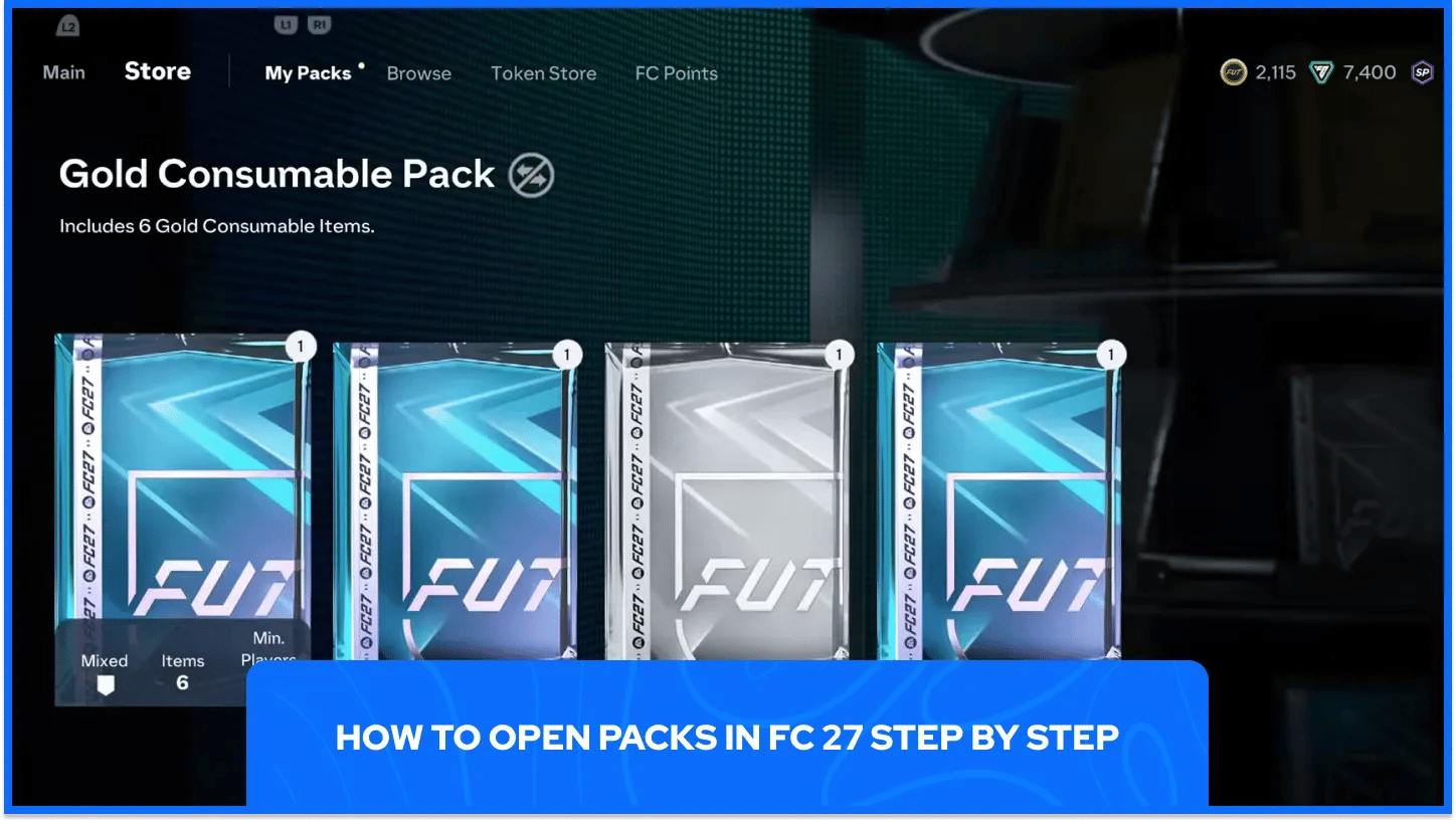 FC 27 My Packs
