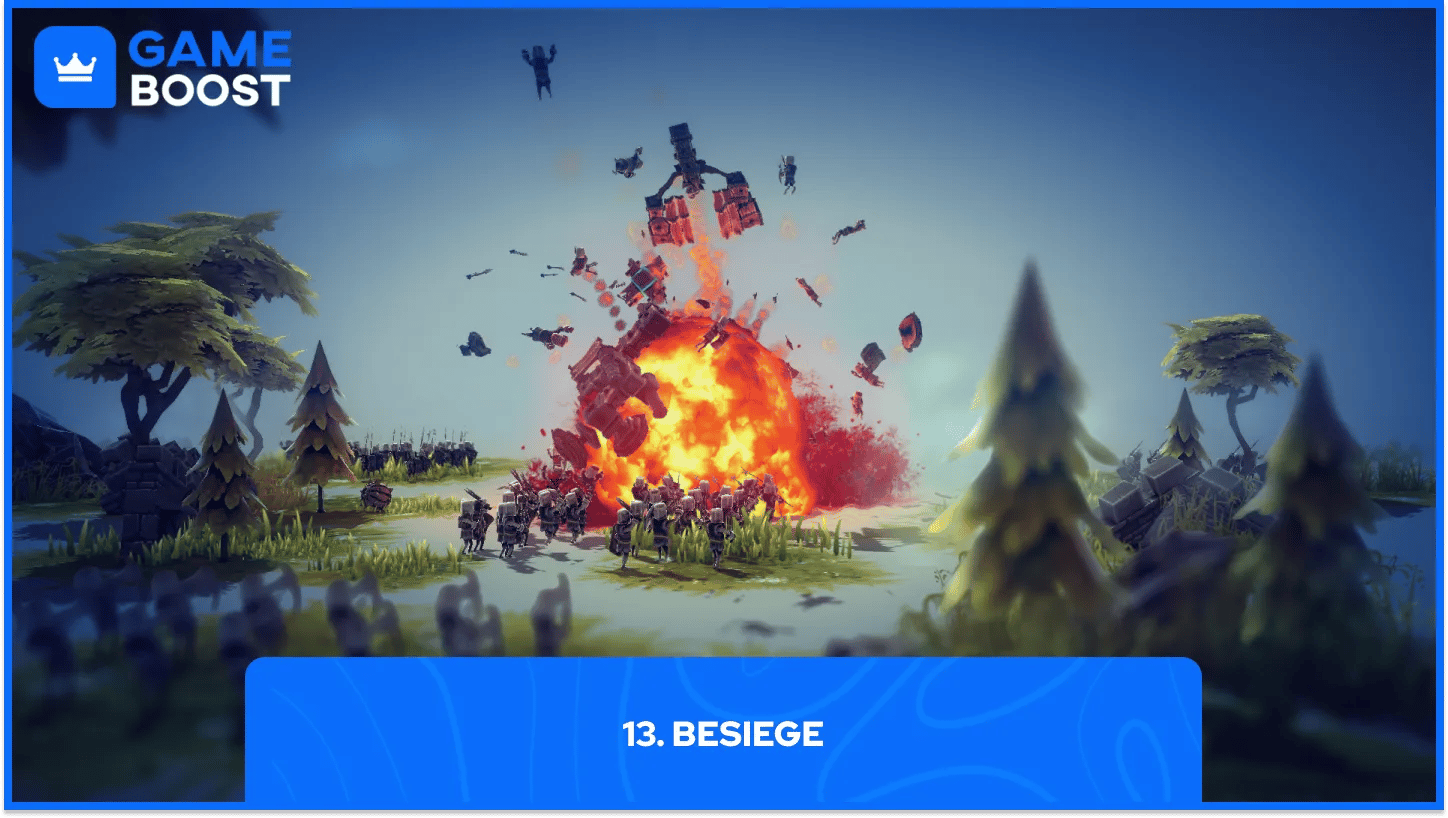 besiege gameplay