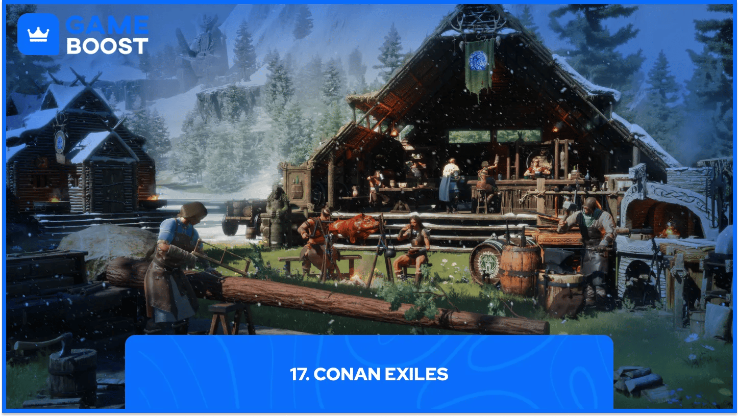 conan exiles gameplay