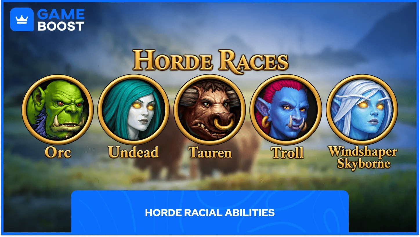 horde racial abilities