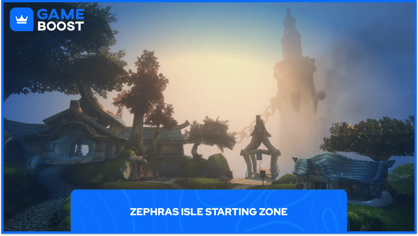 zephras isle starting zone