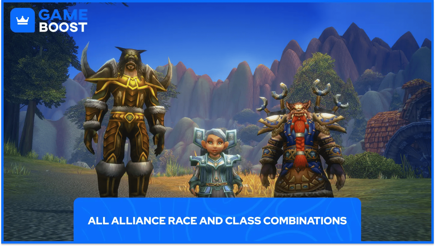 all alliance race and class combinations