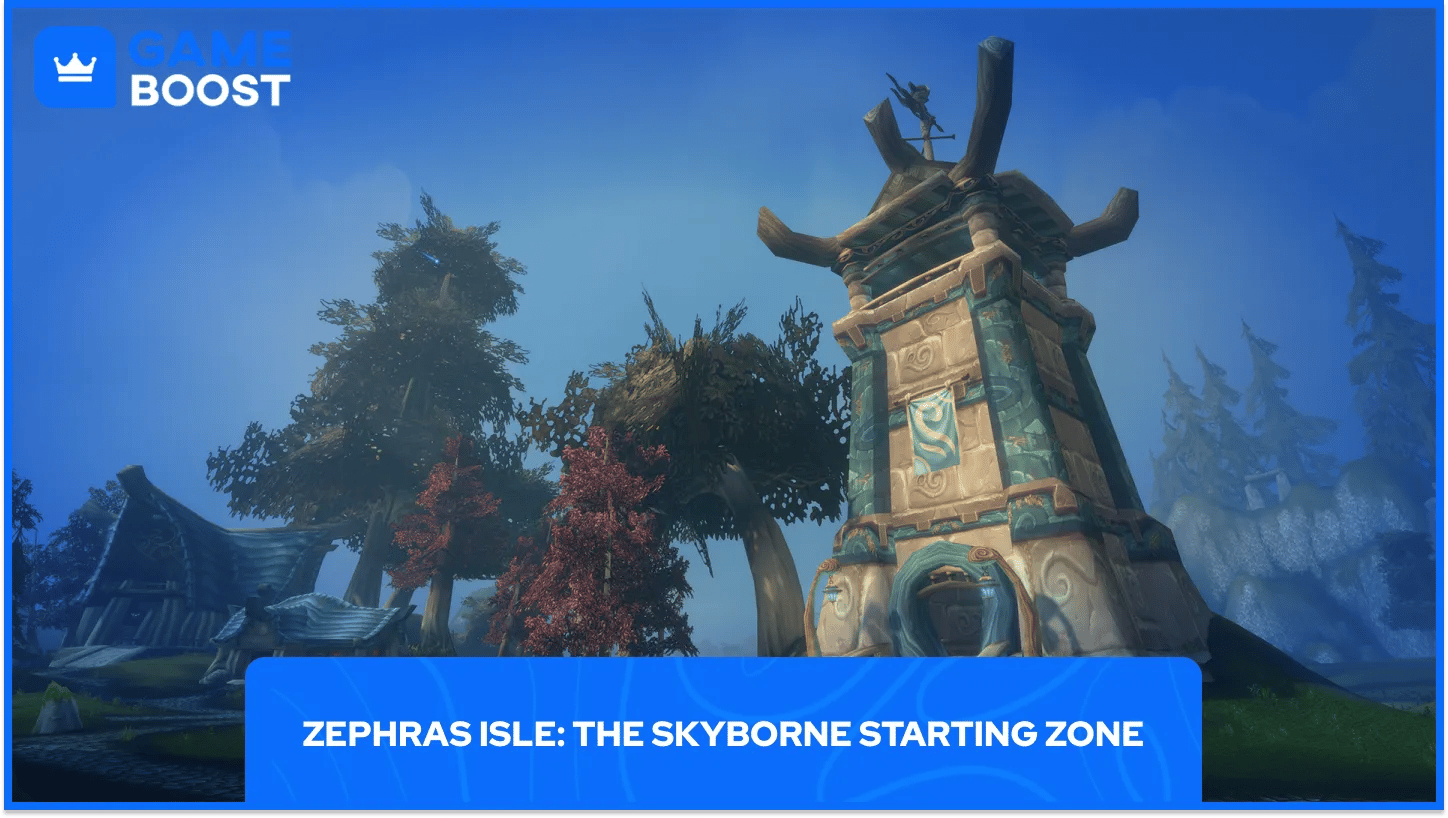 zephras isle: the skyborne starting zone