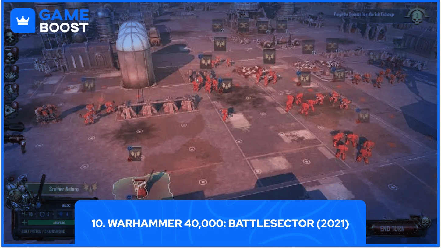 10. Warhammer 40,000: Battlesector (2021)