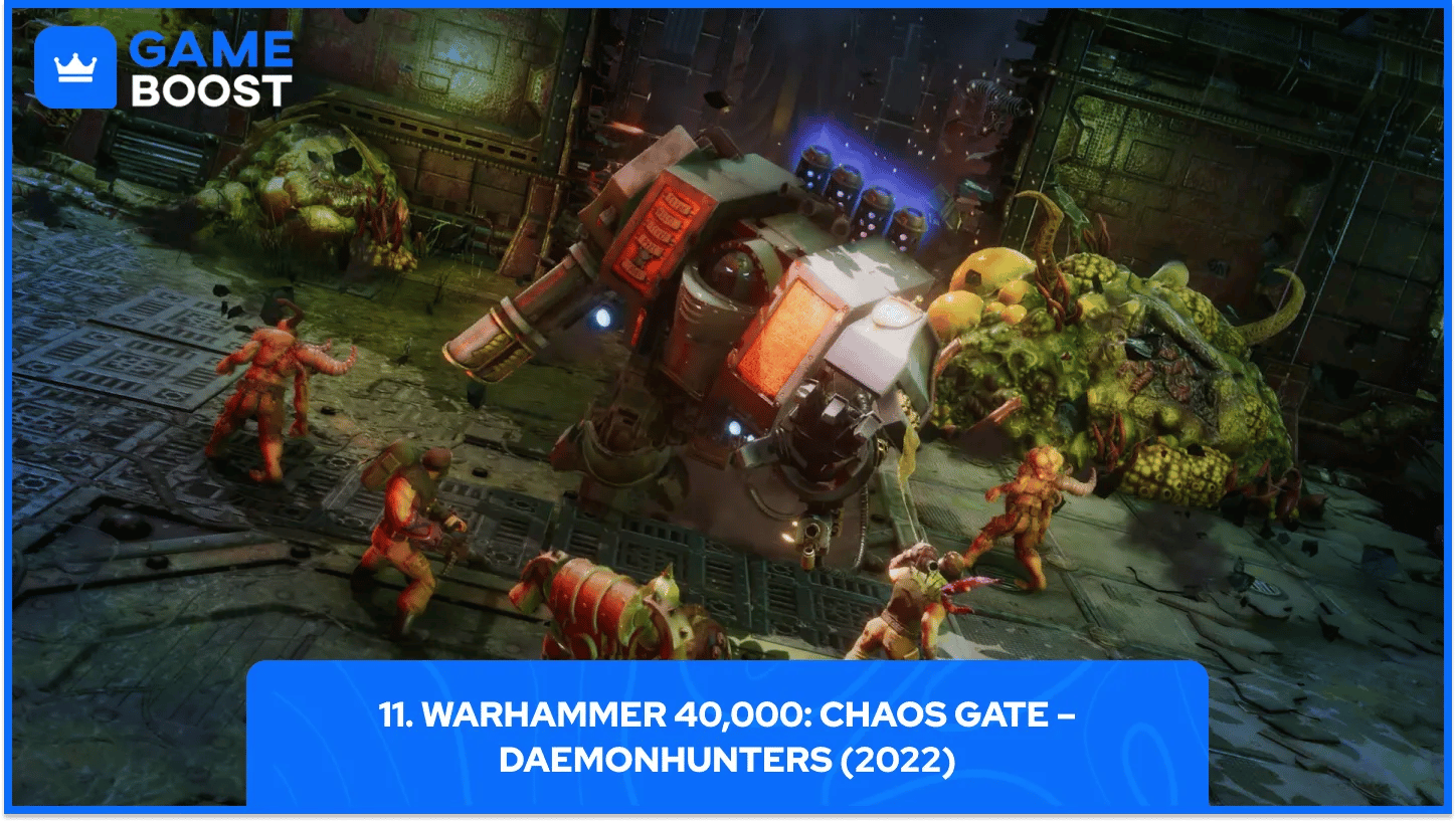 11. Warhammer 40,000: Chaos Gate – Daemonhunters (2022)