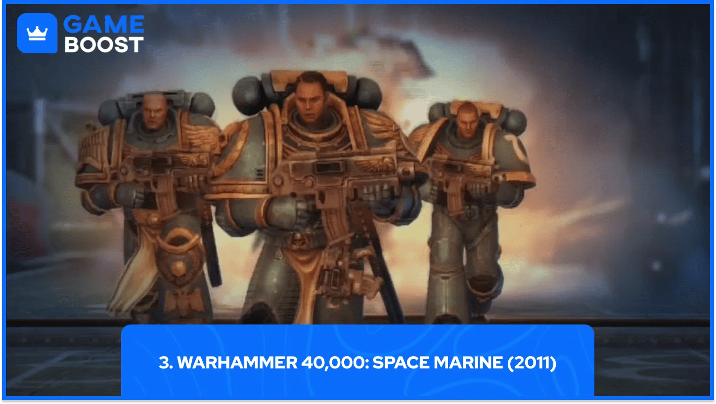 3. Warhammer 40,000: Space Marine (2011)