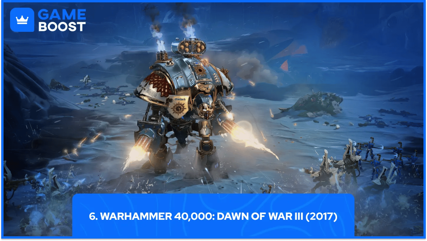 6. Warhammer 40,000: Dawn of War III (2017)