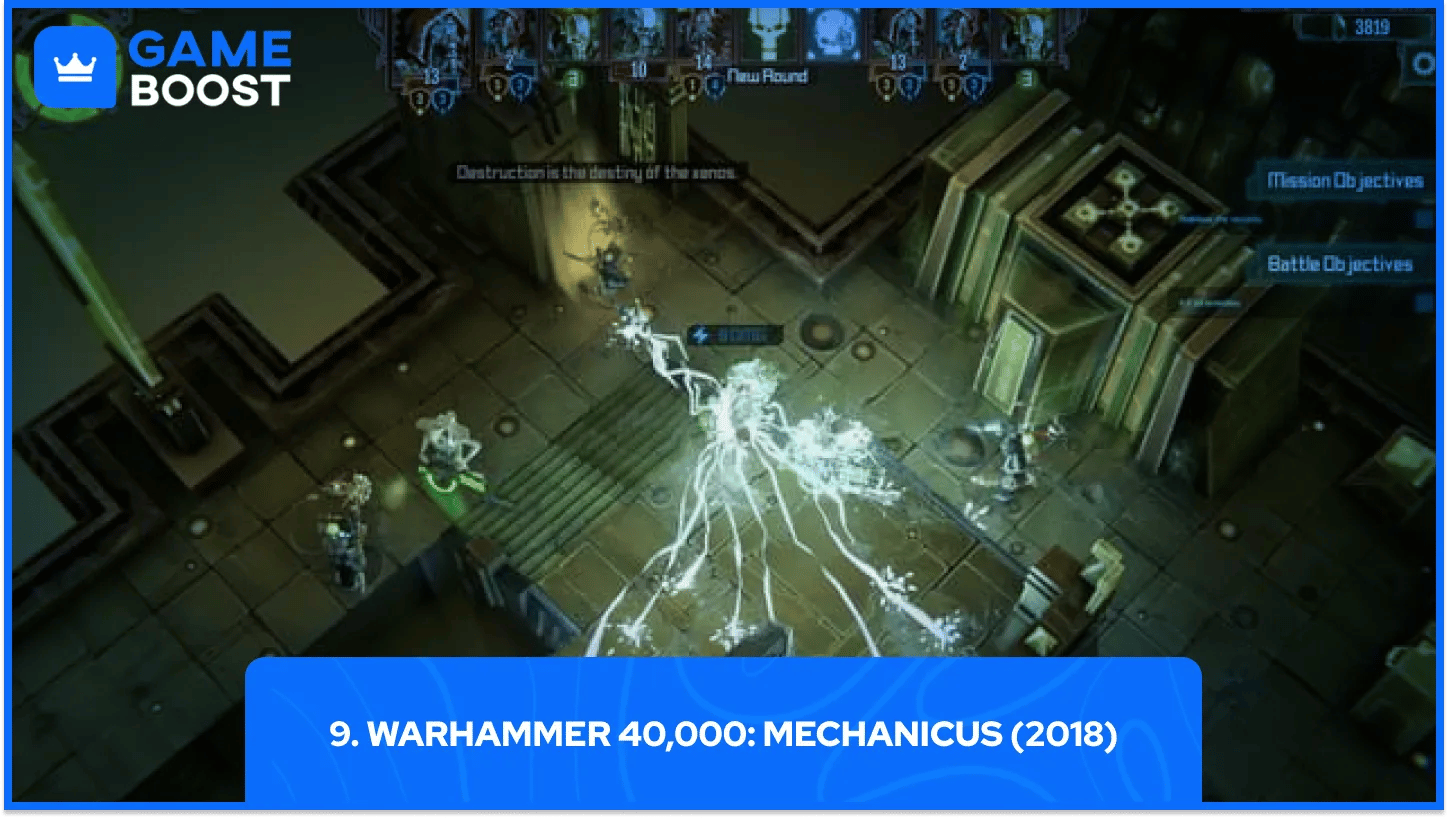 9. Warhammer 40,000: Mechanicus (2018)