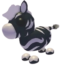 Adopt Me Ash Zebra pet