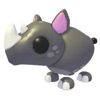Adopt Me Black Rhino pet