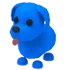 Adopt Me Blue Dog pet